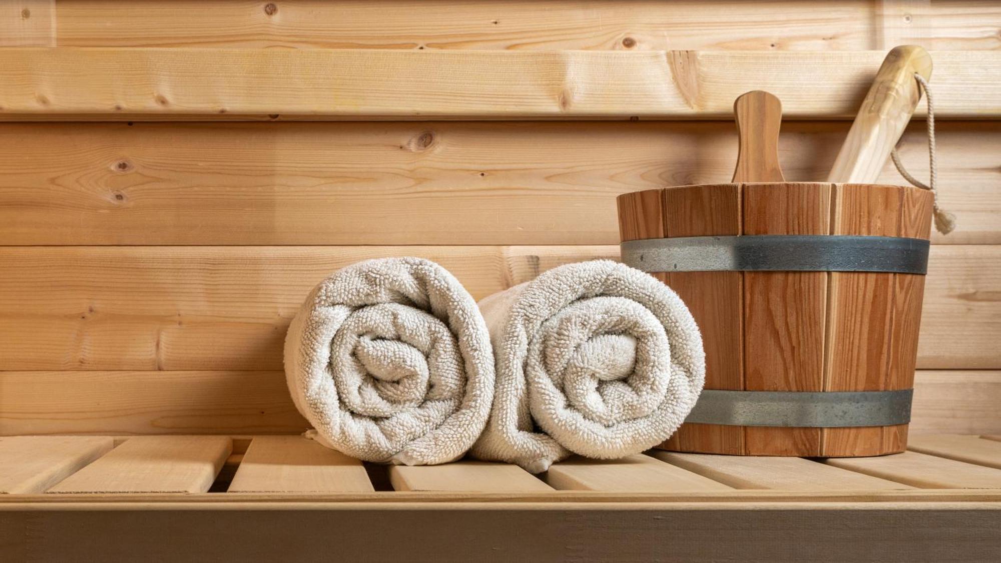 Eilandhotel Texel De Cocksdorp  Exterior foto Sauna accessories
